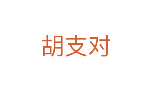 胡支对